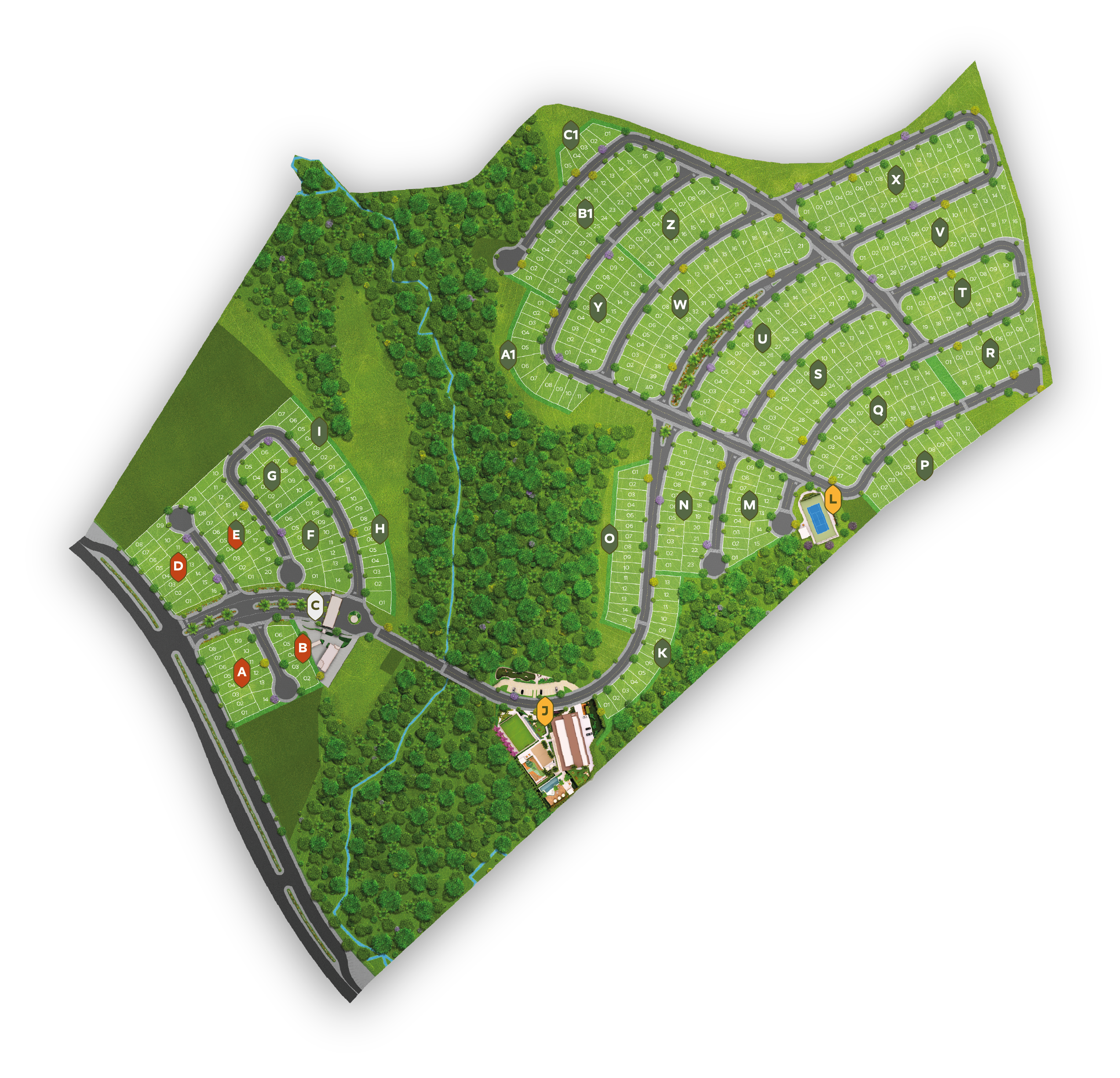 Mapa de Lotes